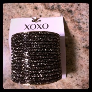 Ladies rhinestone cuff bracelet